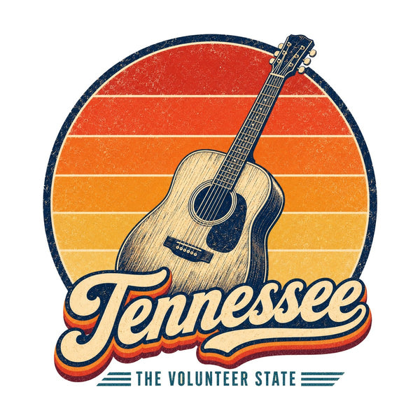 Tennessee Acoustic Guitar Nashville Tee