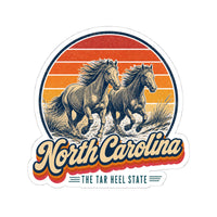 North Carolina Outer Banks Wild Horses Sticker