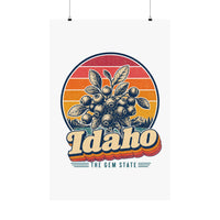Idaho Huckleberries Poster