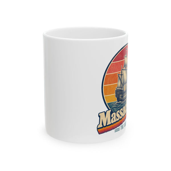 Massachusetts Mayflower Ship Mug