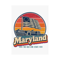 Maryland Fort Mchenry Flag Poster