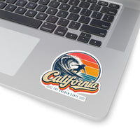 California Surfing Sticker