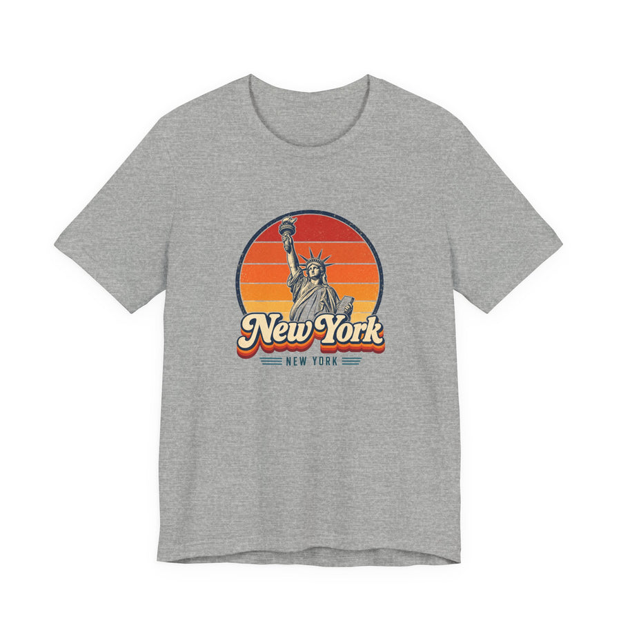 New York City Retro Sunset Tee