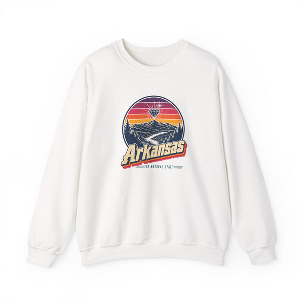 Arkansas Retro Sunset Sweatshirt