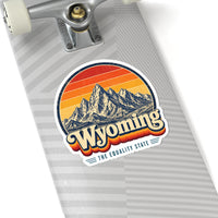 Wyoming Grand Tetons Sticker
