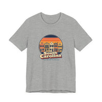 South Carolina Rainbow Row Charleston Tee