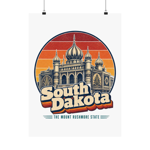 South Dakota Corn Palace Poster