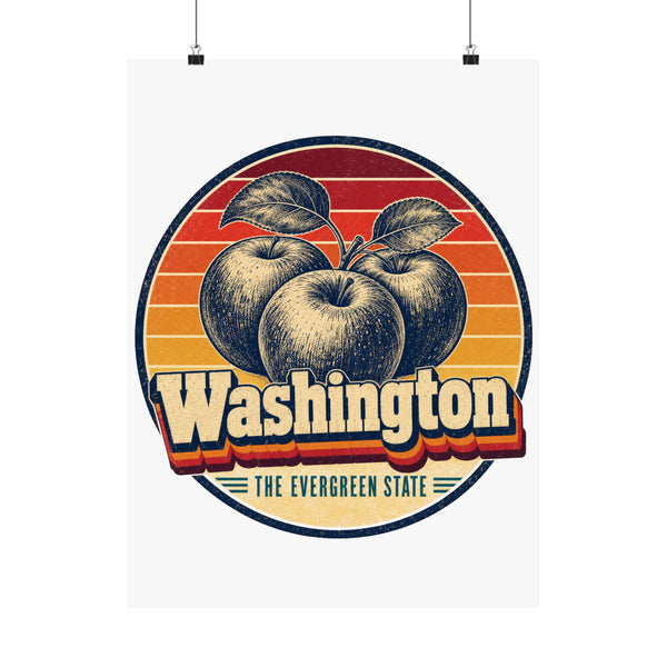 Washington Apples Poster