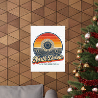 North Dakota Sunflower Fields Poster