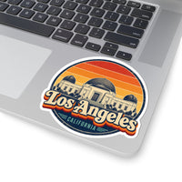 Los Angeles Retro Sunset Sticker
