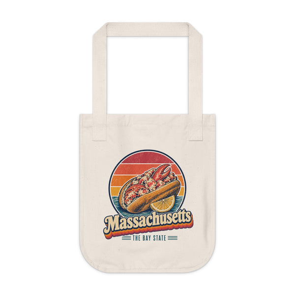 Massachusetts Lobster Roll Tote Bag