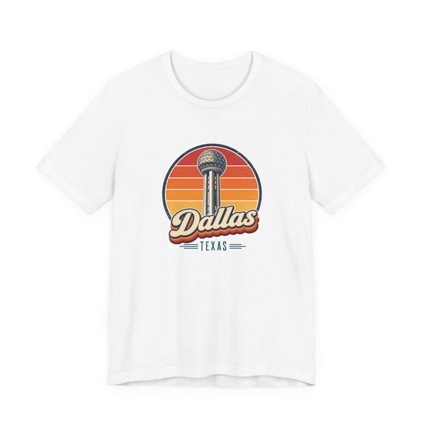 Dallas Retro Sunset Tee