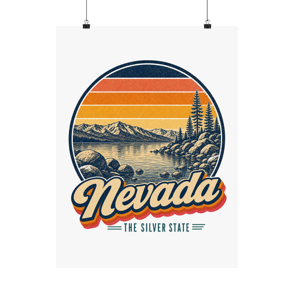 Nevada Lake Tahoe Poster