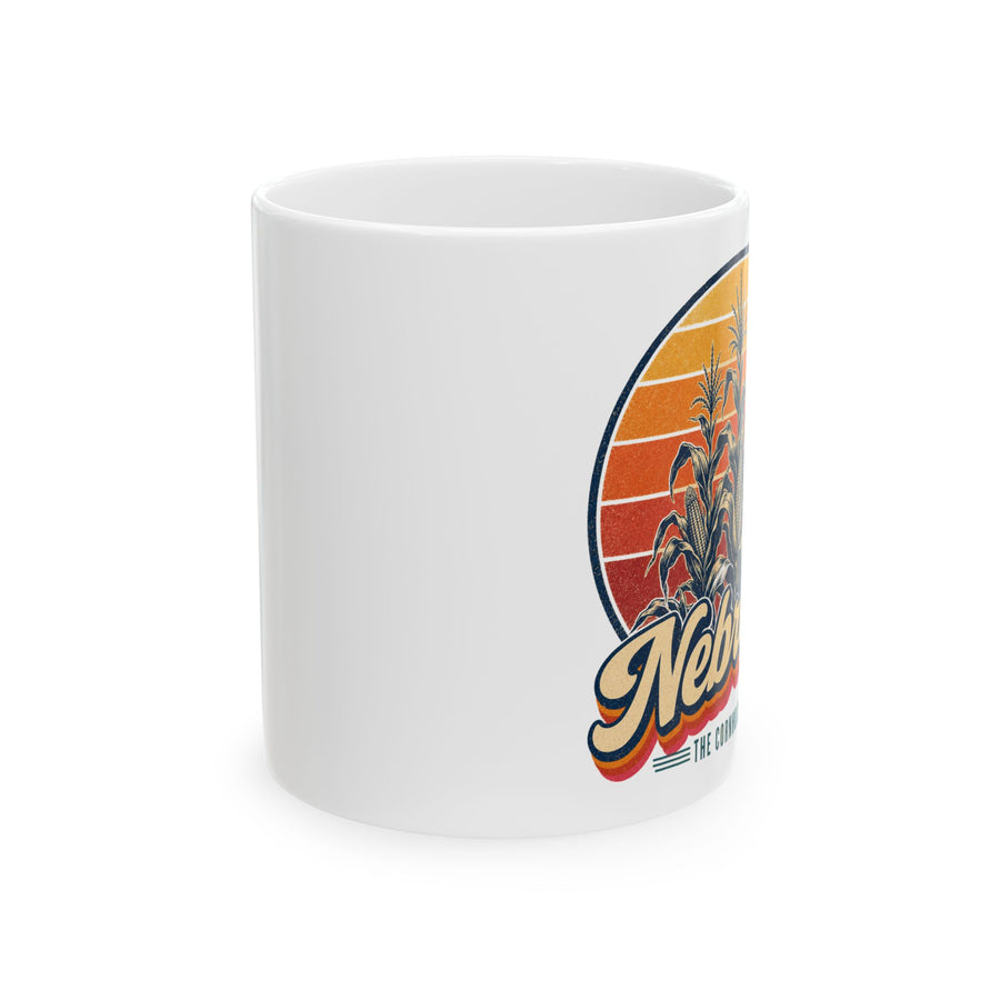 Nebraska Corn Stalks Mug