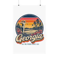 Georgia Augusta Golf Poster