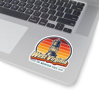 West Virginia Coal Miners Lantern Sticker