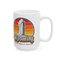 Wyoming Old Faithful Geyser Mug