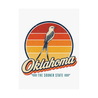Oklahoma Scissor Tailed Flycatcher Poster