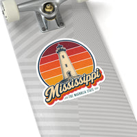 Mississippi Biloxi Lighthouse Sticker