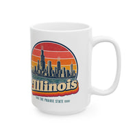 Illinois Chicago Skyline Mug