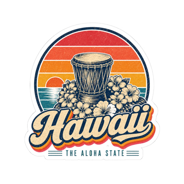 Hawaii Lei And Luau Sticker