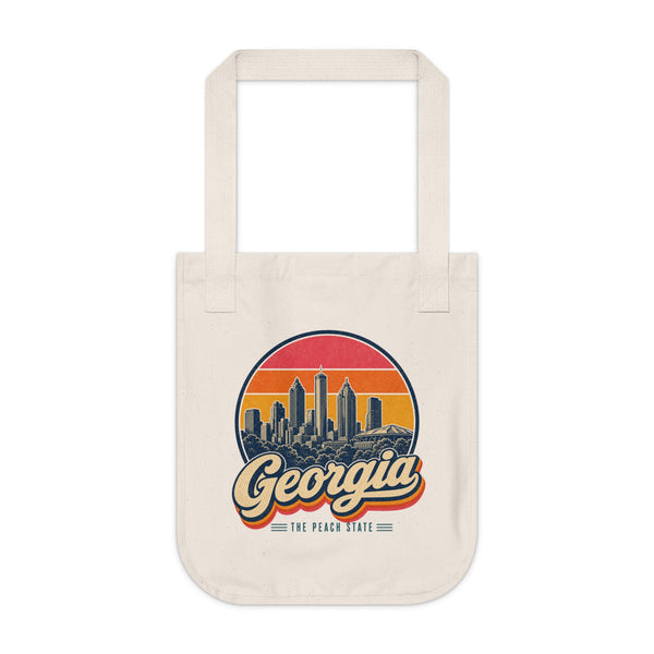 Georgia Atlanta Skyline Tote Bag