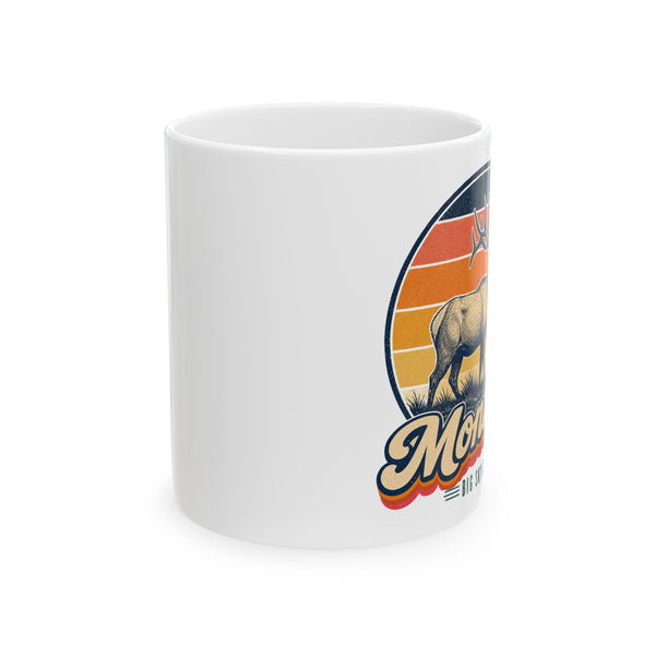 Montana Bull Elk Mug