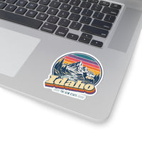 Idaho Retro Sunset Sticker