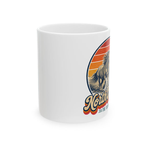 North Carolina Outer Banks Wild Horses Mug
