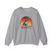 Washington Grunge Guitar Sweatshirt