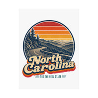 North Carolina Blue Ridge Parkway Poster