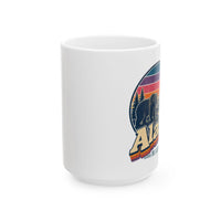 Alaska Retro Sunset Mug