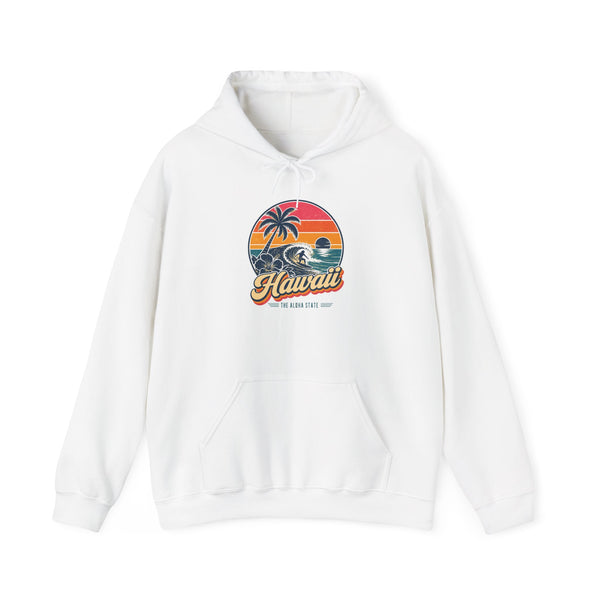 Hawaii Retro Sunset Hoodie