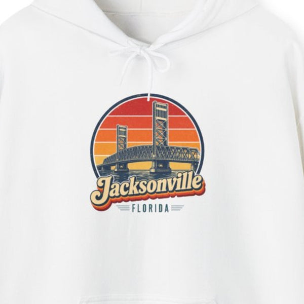 Jacksonville Retro Sunset Hoodie