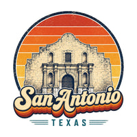San Antonio Retro Sunset Tee
