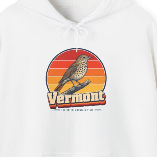 Vermont Hermit Thrush Hoodie