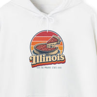 Illinois Deep Dish Pizza Hoodie