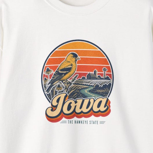 Iowa Eastern Goldfinch Sweatshirt