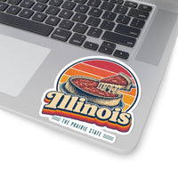 Illinois Deep Dish Pizza Sticker