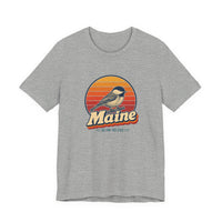 Maine Black Capped Chickadee Tee