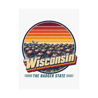 Wisconsin Cranberry Bog Poster