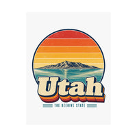 Utah Great Salt Lake Poster