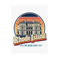 Rhode Island Newport Mansion Poster
