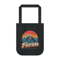 Florida Manatee Tote Bag