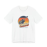Ohio Rock And Roll Guitar Tee