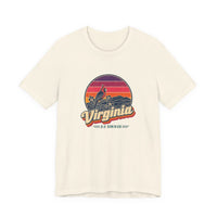 Virginia Retro Sunset Tee