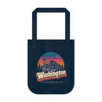 Washington Retro Sunset Tote Bag