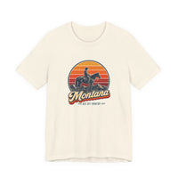 Montana Cowboy On Horseback Tee