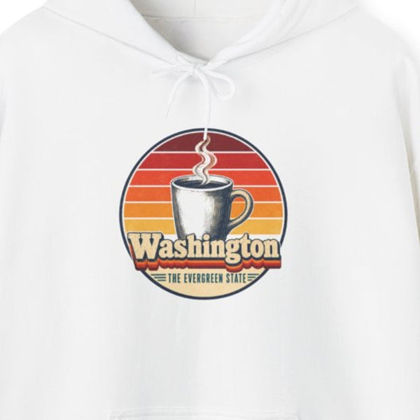 Washington Coffee Cup Hoodie