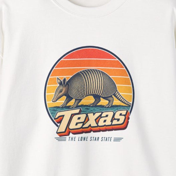 Texas Armadillo Sweatshirt